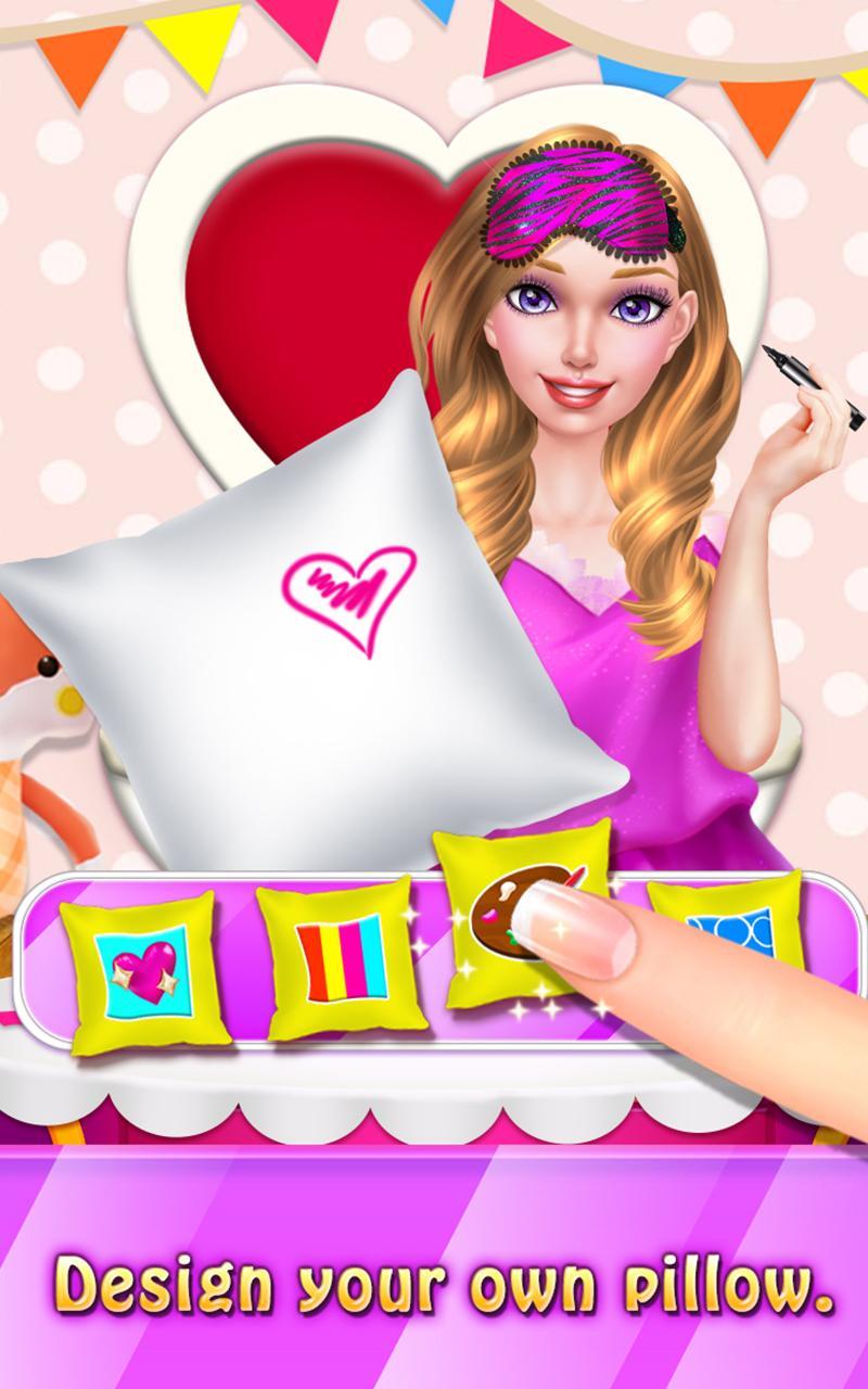 Fashion Doll - Sleepover Party Game Screenshot