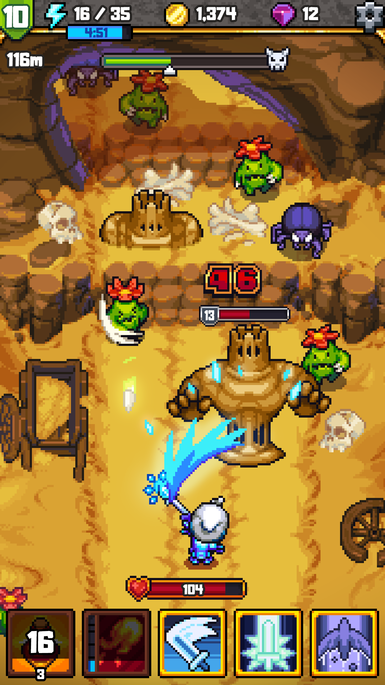 Dash Quest 2 Game Screenshot