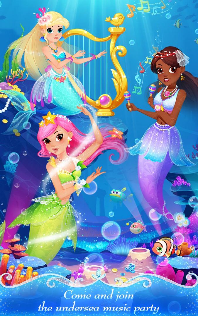 Mermaid Undersea Adventure 게임 스크린 샷