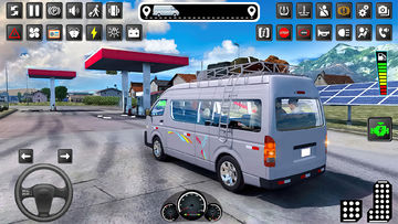 Dubai Van Simulator Car Game Game Screenshot