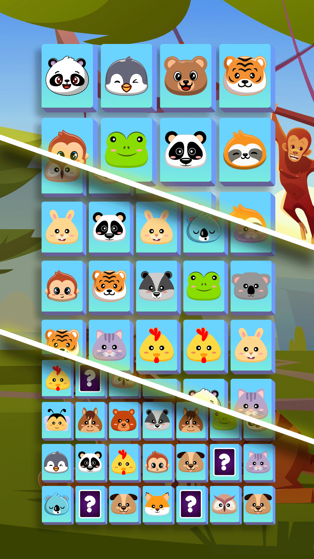 Happy Zoo Link Game Screenshot