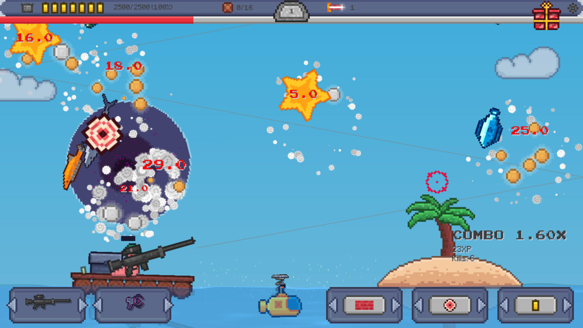 Critical Fishing screenshot game