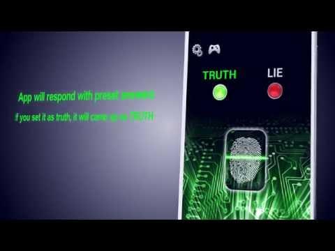 Screenshot of the video of Lie Detector Simulator Fun
