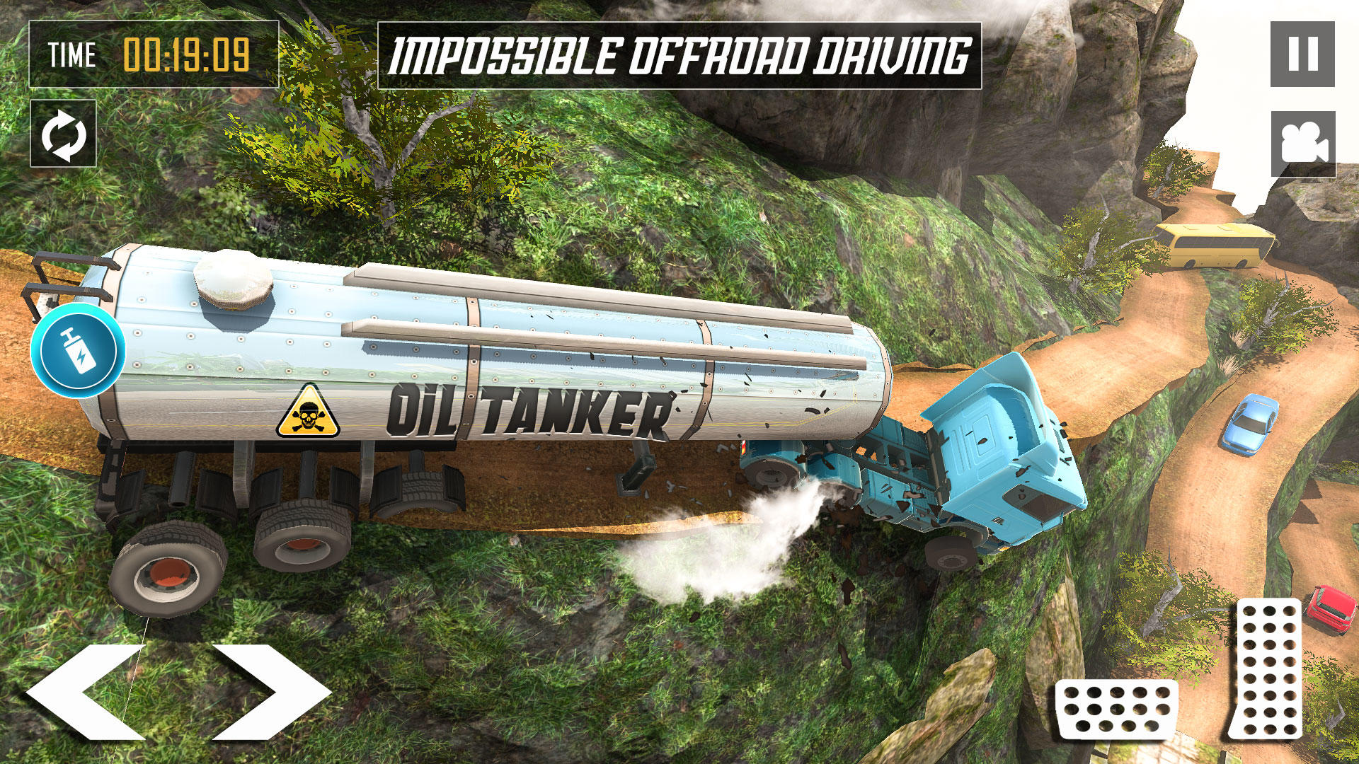 Screenshot of US Oil Tanker Sim:Truck Games