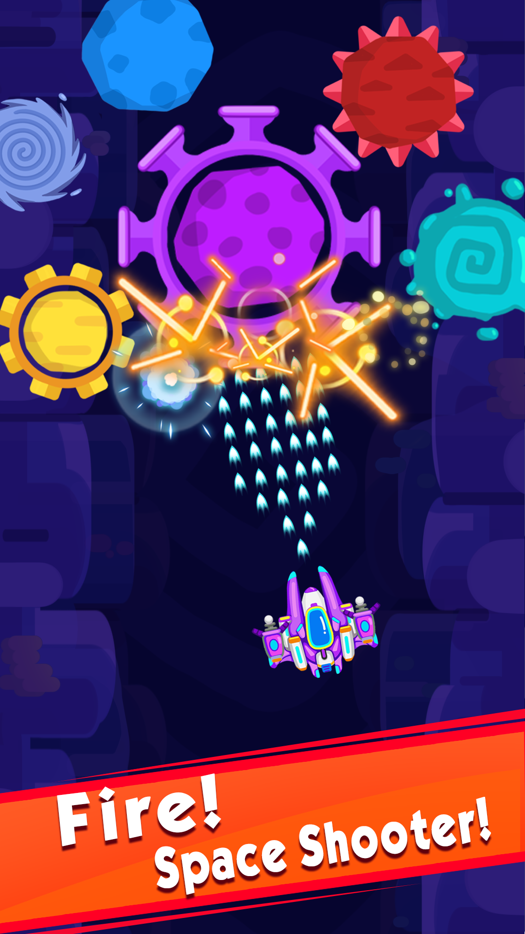 Screenshot of Plane Shooter - Space Attack