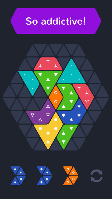 Screenshot of Hexio - Puzzle Game