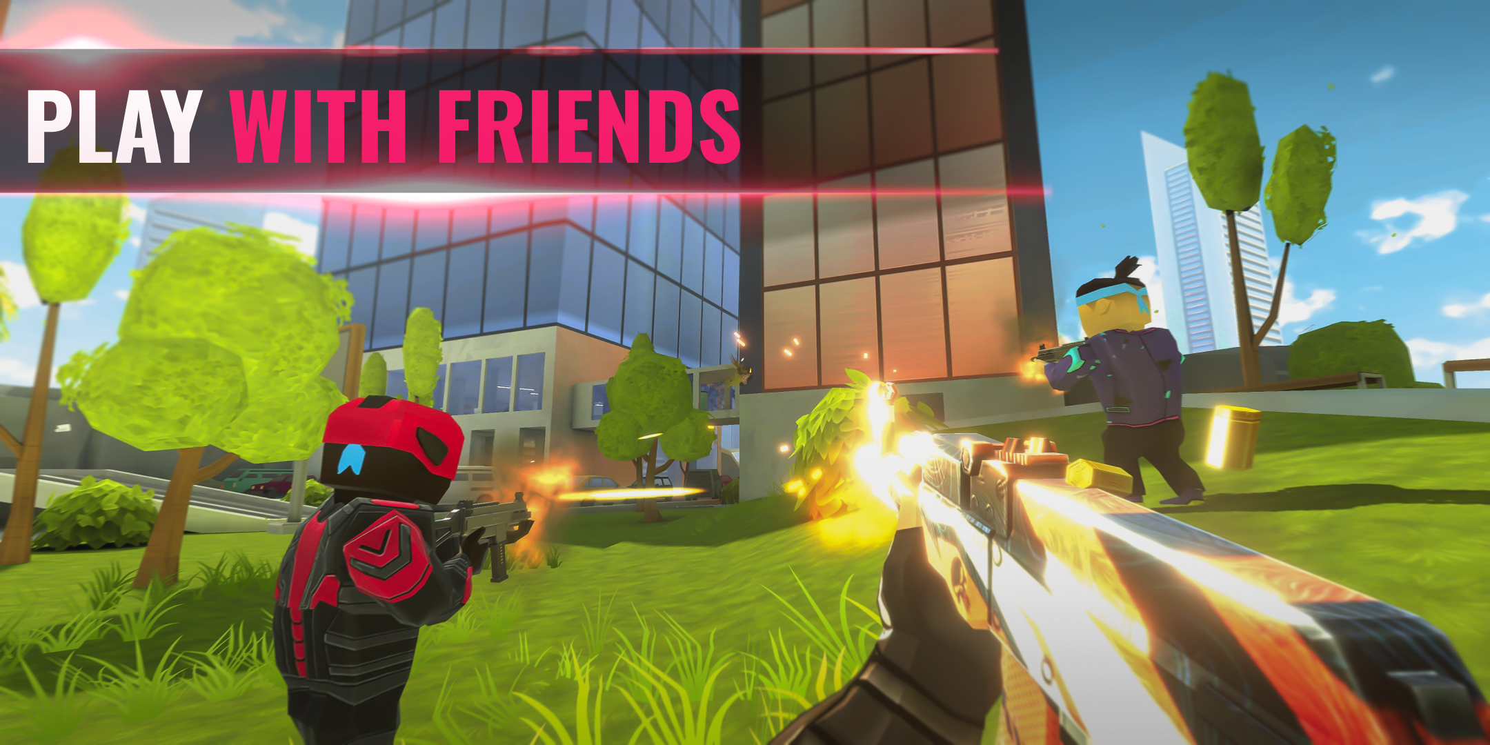 Tactic Shot: FPS Action 4v4 Game Screenshot