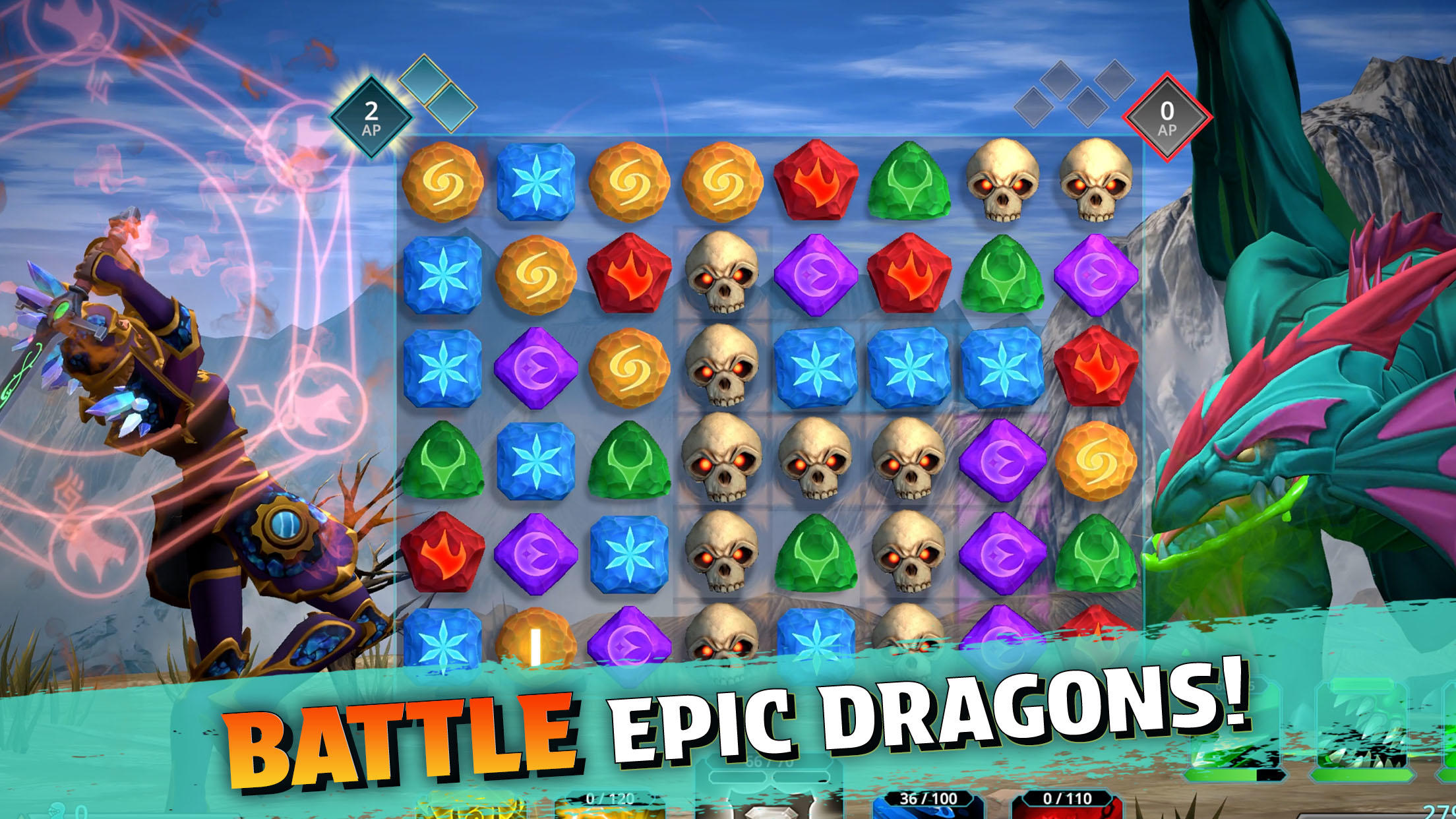 Puzzle Quest 3: RPG Adventure Game Screenshot