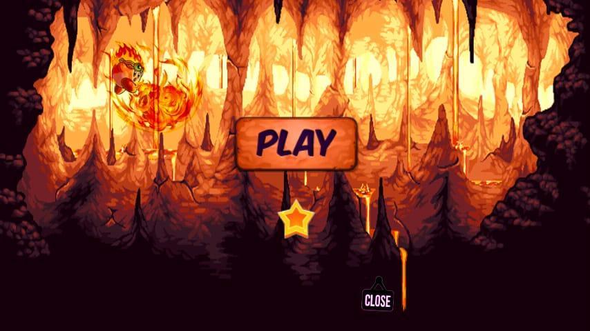 커비 화재 탐사 - 궁극의 마그마 월드 게임 스크린 샷
