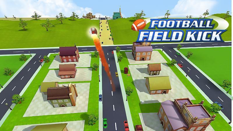 Screenshot of Football Field Kick