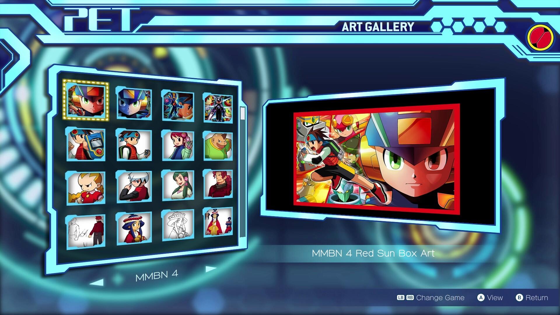 Mega Man Battle Network Legacy Collection Vol. 2 ภาพหน้าจอเกม