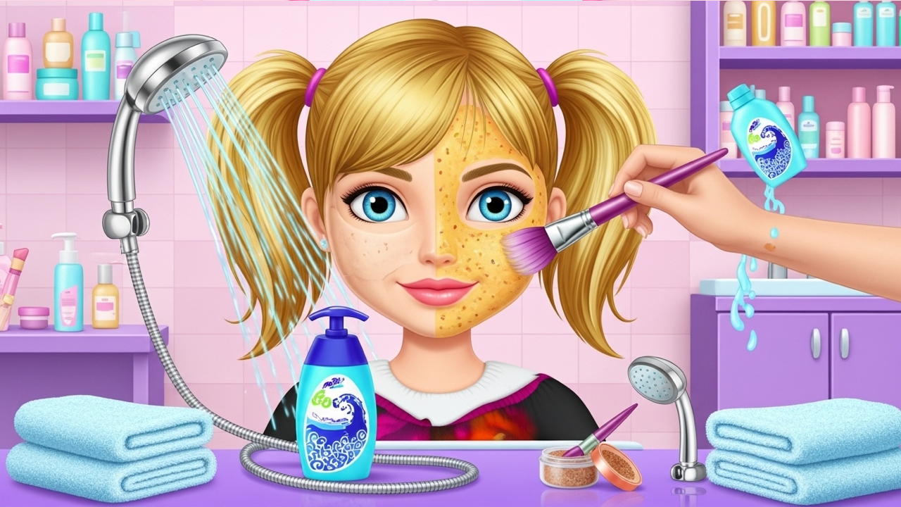 Cuplikan Layar Game Cute Doll Dress Up Girls Game