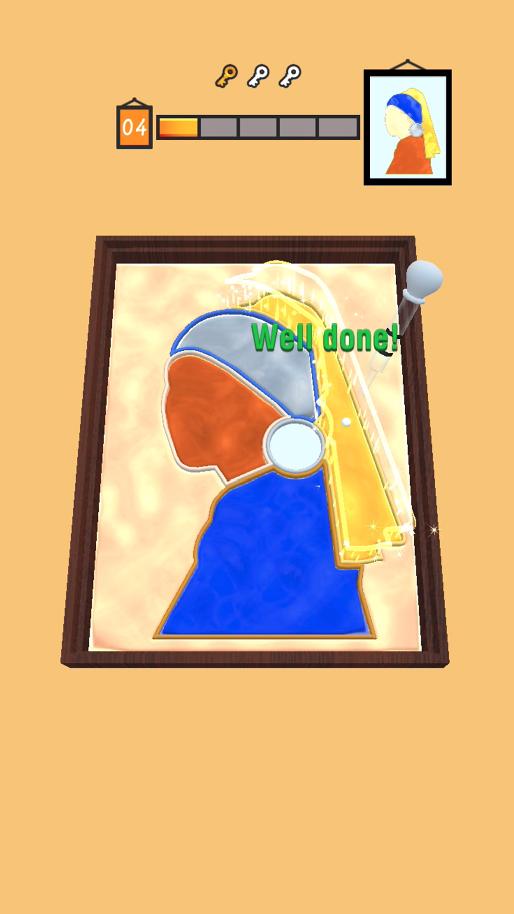 Screenshot 1 of Paint Dropper: Puzzle zeichnen 2.0.1