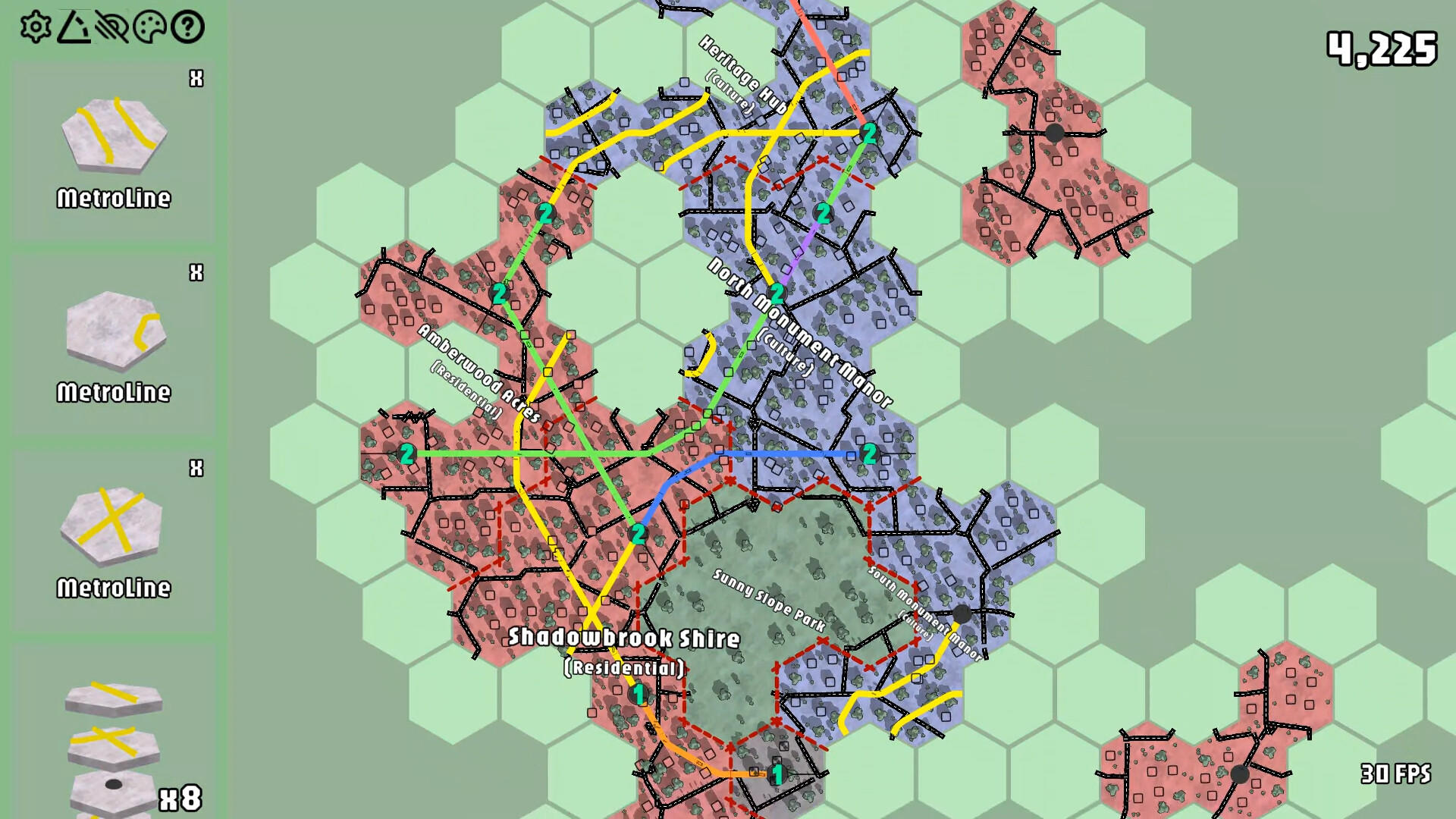 Trams, Trains & Monorails screenshot game