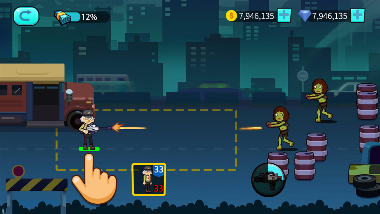 Screenshot 1 of Trong số các Zombie 1.1.2