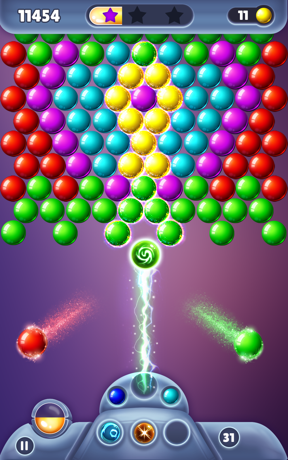 Swift Bubbles Game Screenshot