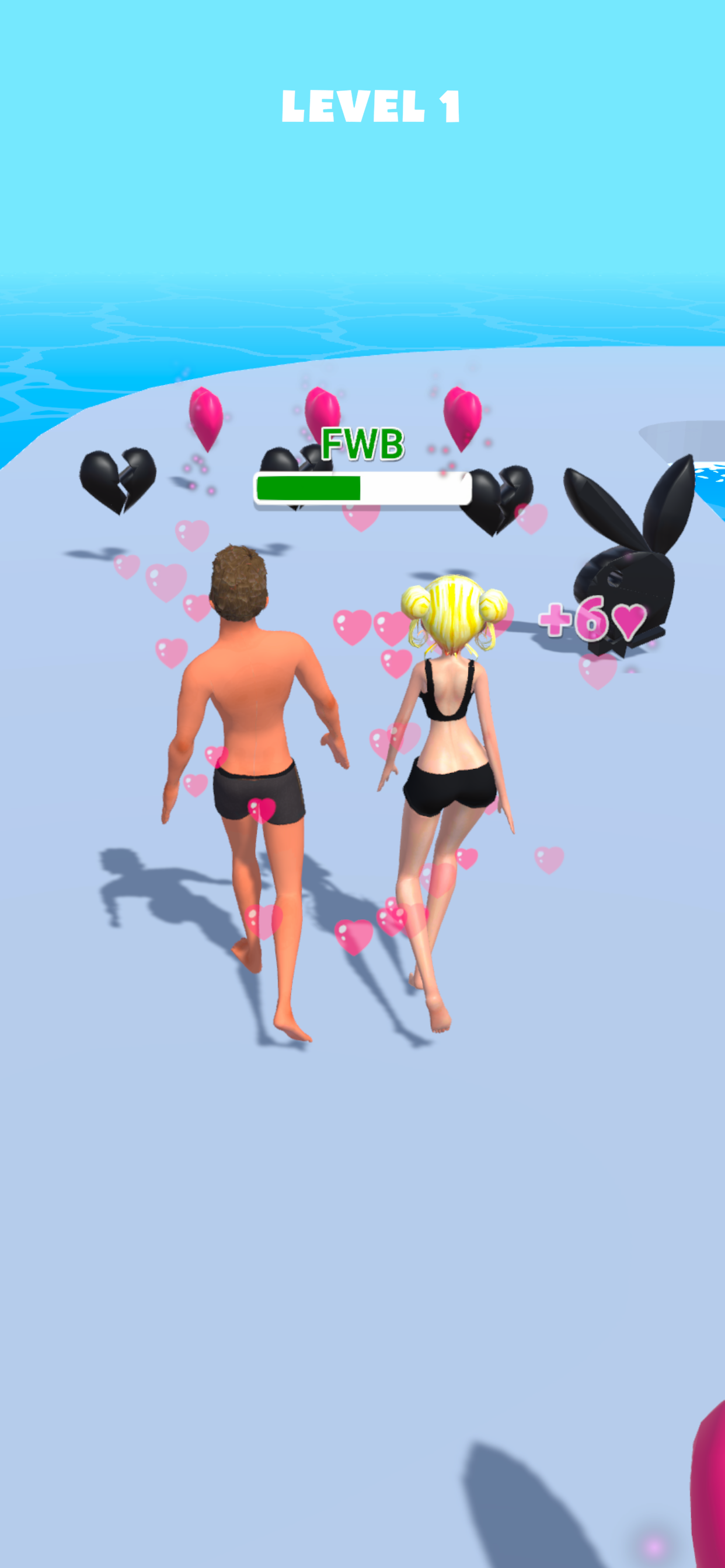 Screenshot of Couple Run 3D