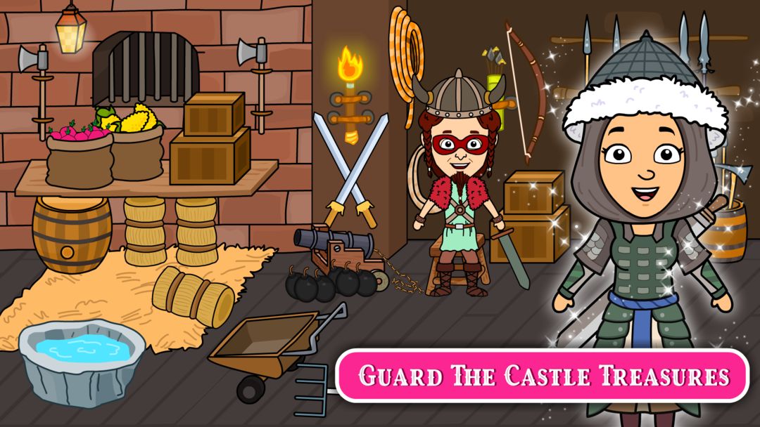 Tizi World Princess Town Games screenshot game