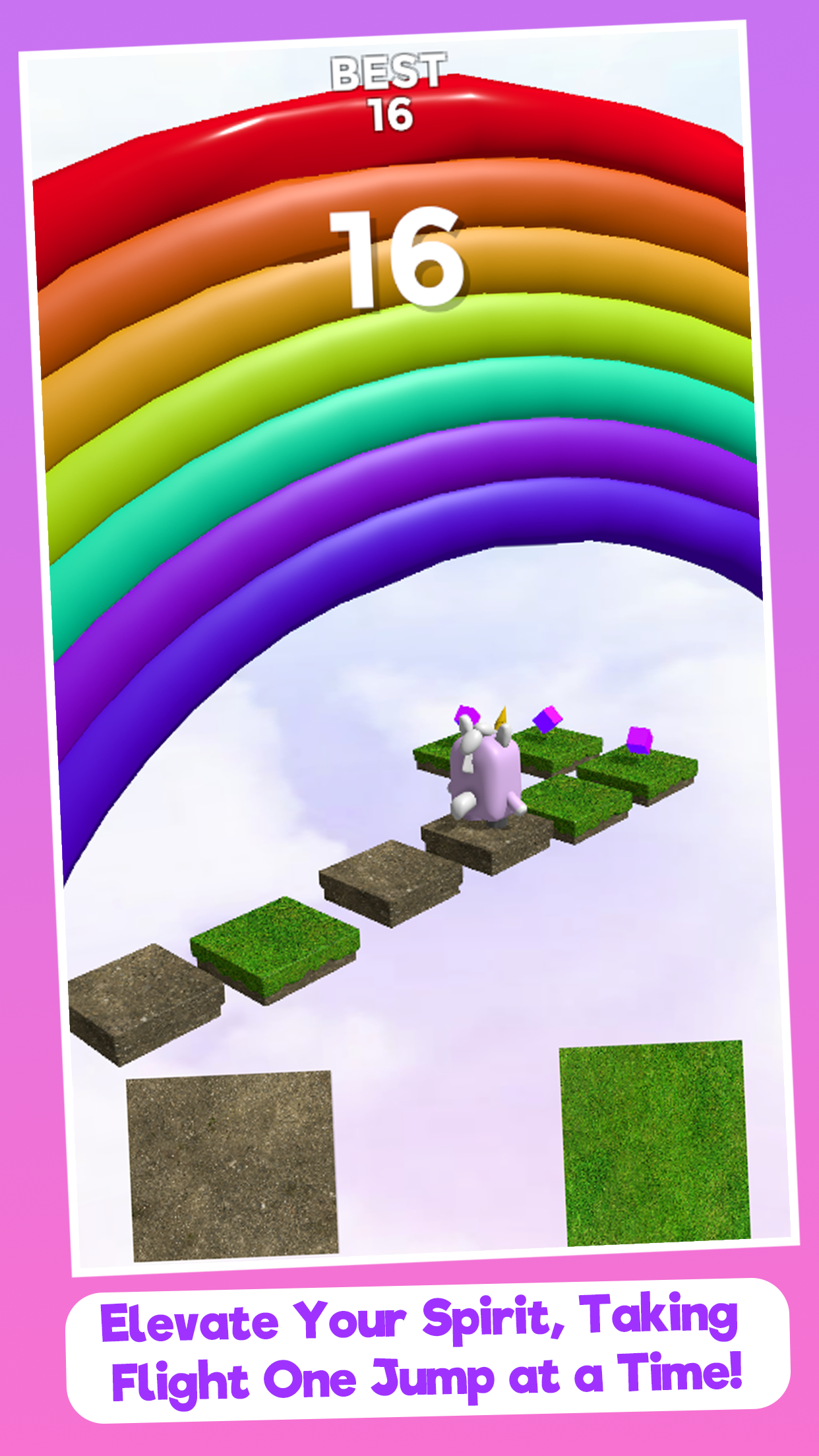 Rainbow Route screenshot game
