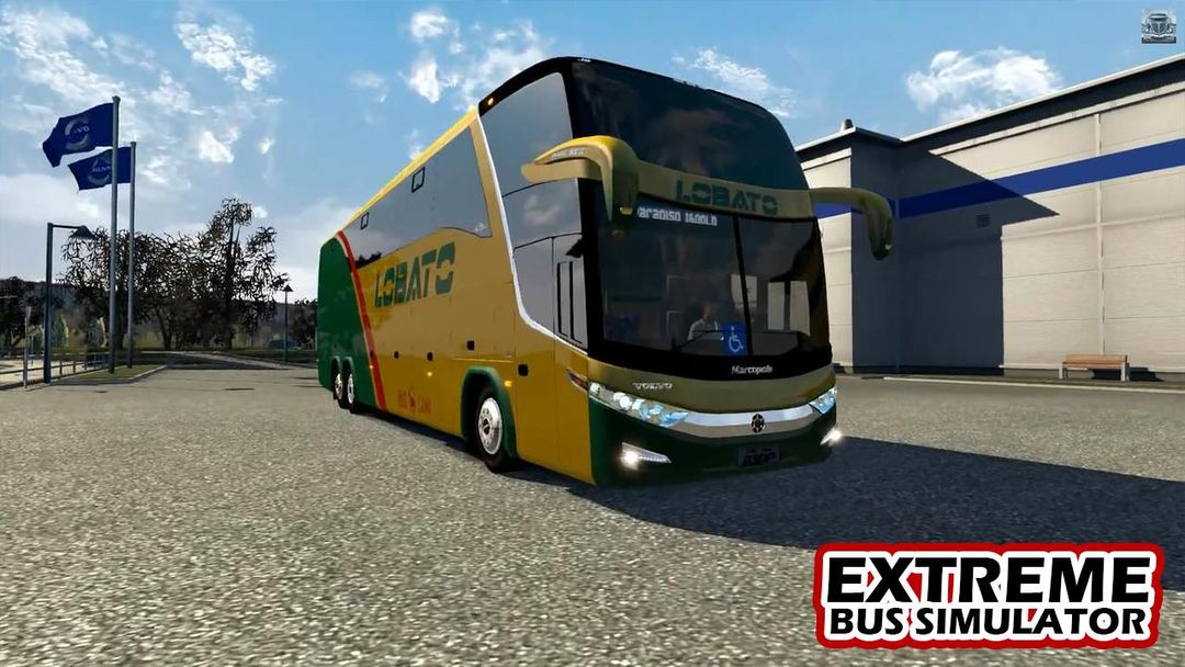 Bus Driving Extreme Simulator 2019 : Euro Bus 게임 스크린 샷