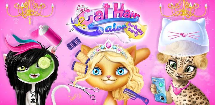 Banner of Cat Hair Salon Birthday Party 8.0.80035
