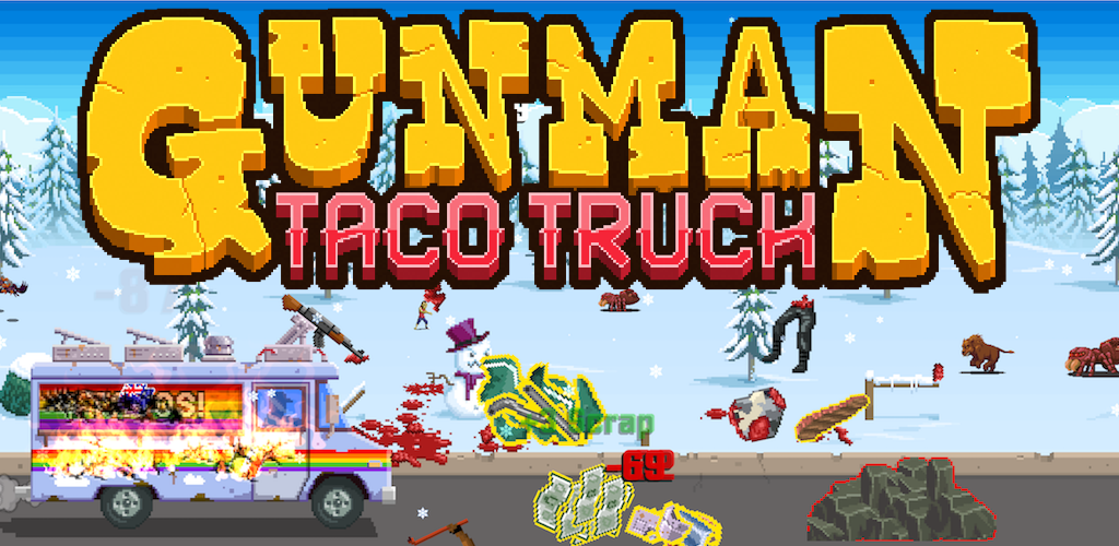 Banner of Gunman Taco Truck 