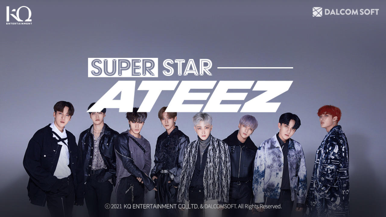SUPERSTAR ATEEZ Game Screenshot