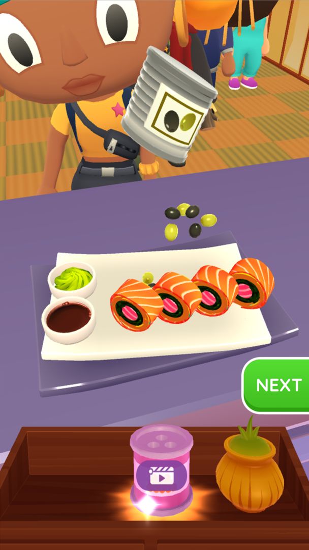 Sushi Roll 3D - Cooking ASMR ภาพหน้าจอเกม