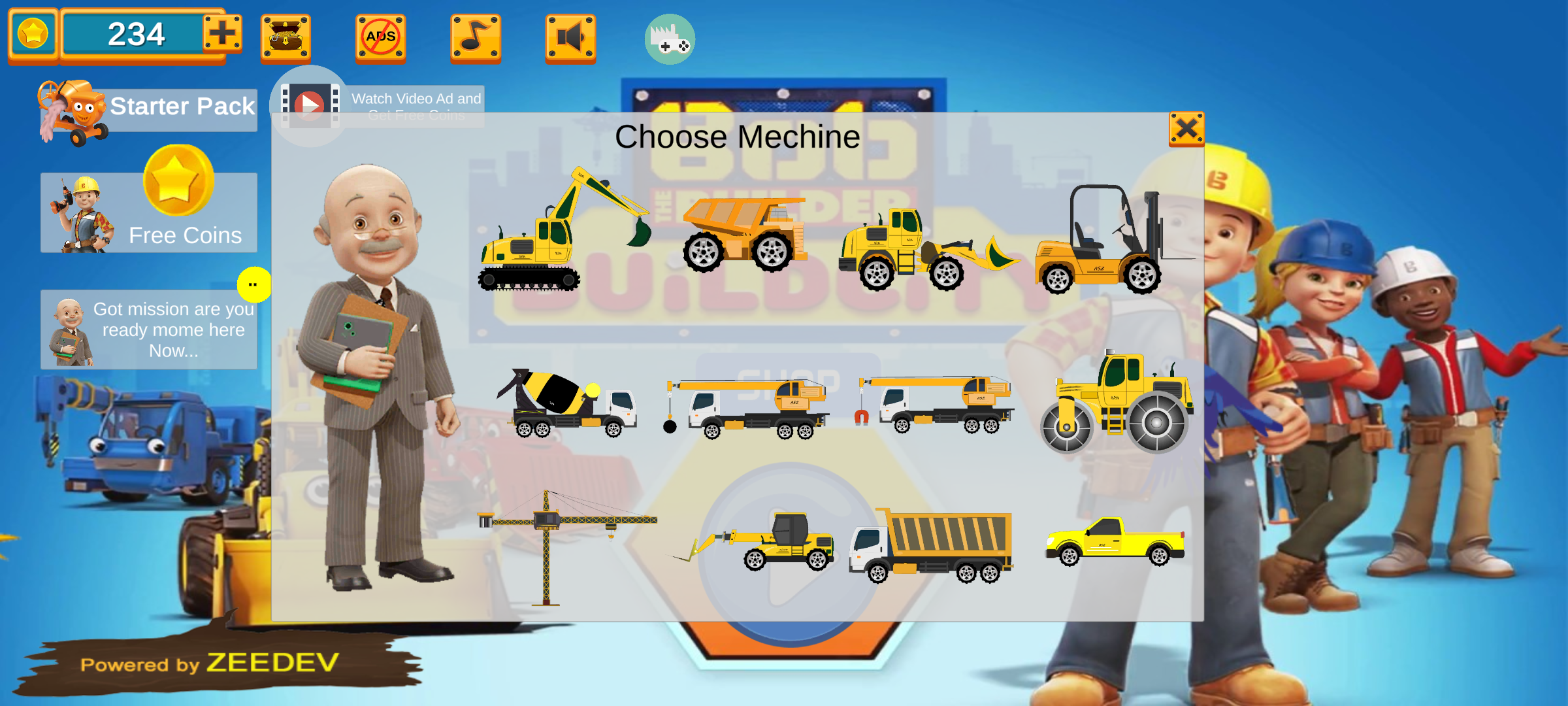 Bob The Builder Build City Game Screenshot