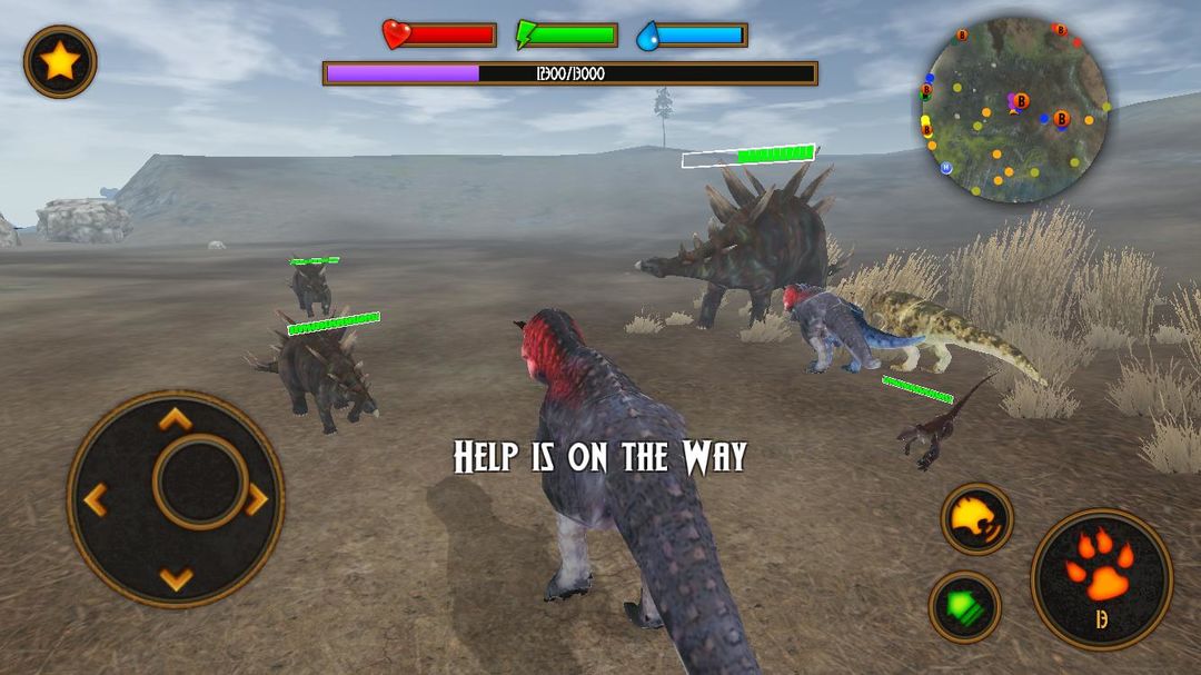 Clan of Carnotaurus screenshot game