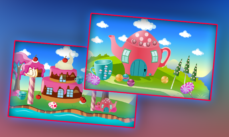 Girl Escape From Candy Shop Best Escape Game-306 遊戲截圖