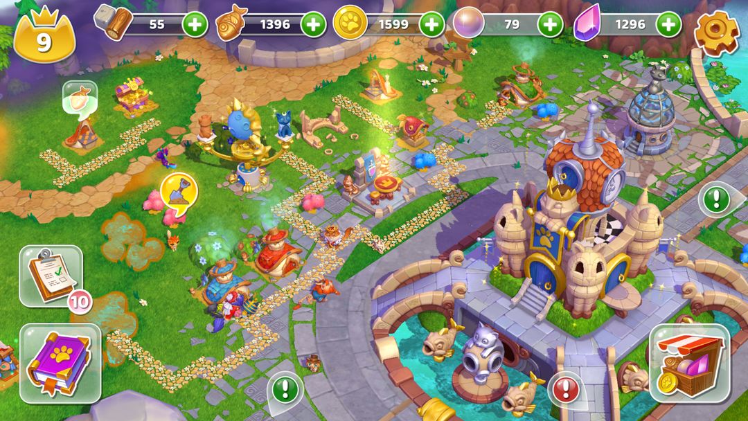 Cats & Magic: Dream Kingdom screenshot game