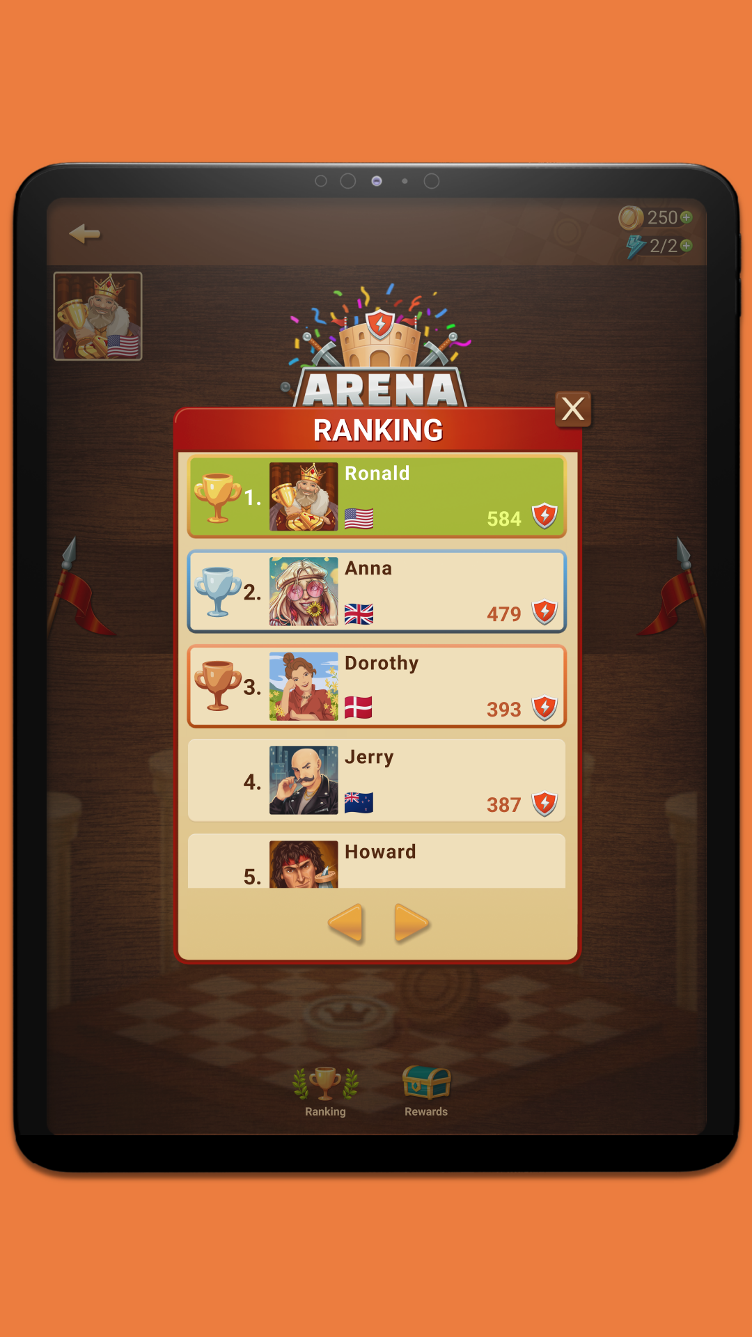 Checkers Online Game Screenshot