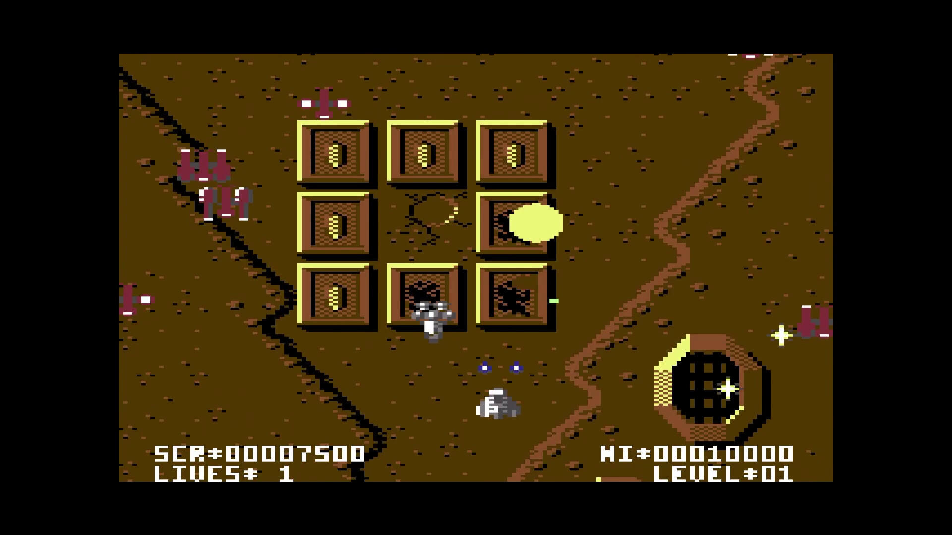 Screenshot of Hades Nebula (C64/Spectrum)