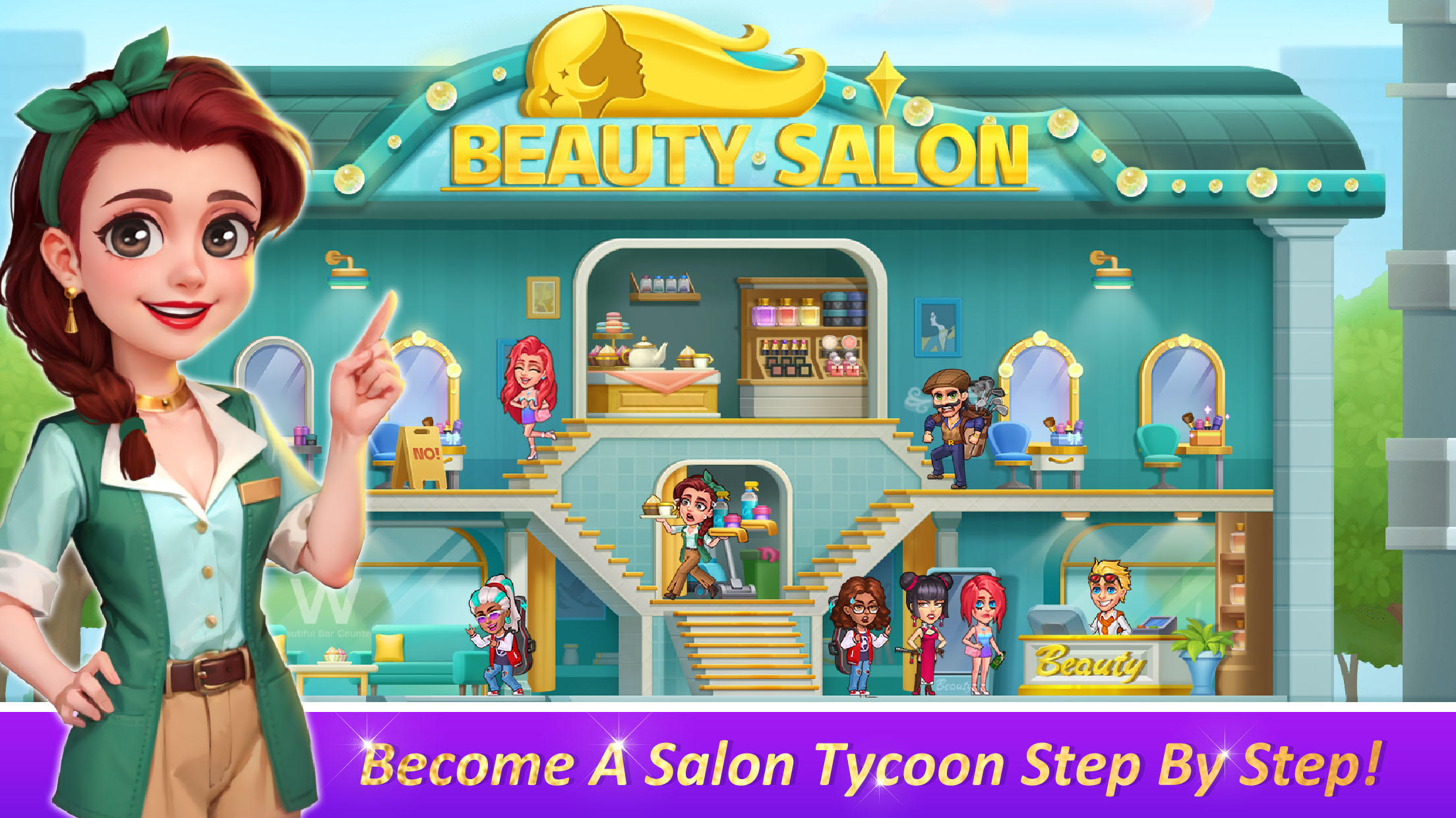 Makeover Charm - Salon Games Game Screenshot