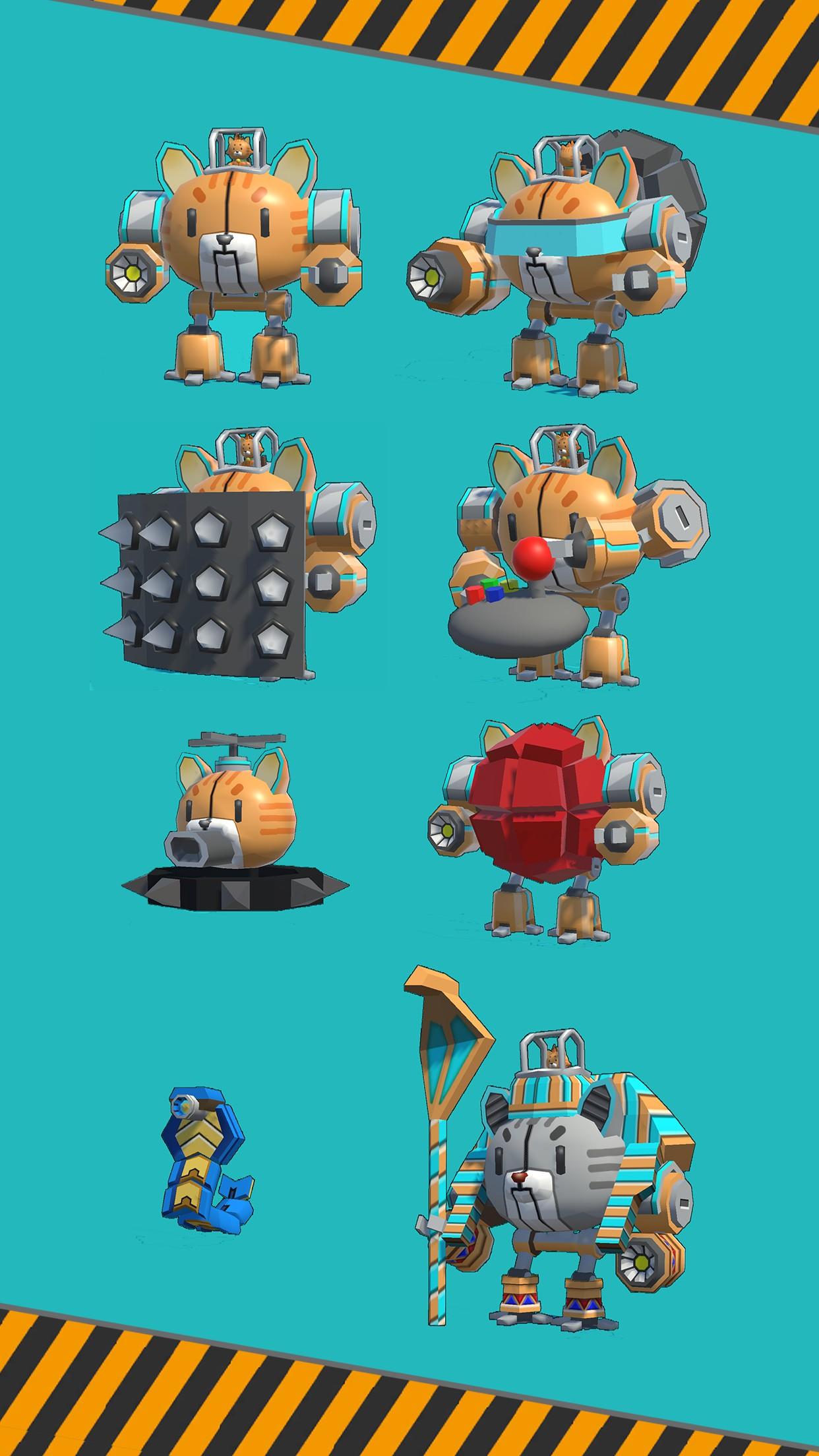 Dogbot VS Catbot Game Screenshot