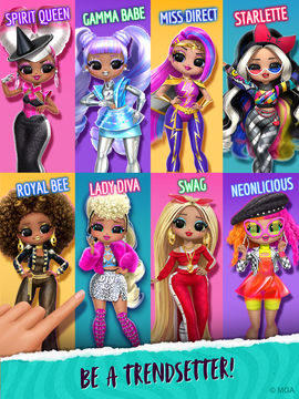 Cuplikan Layar Game LOL Surprise! OMG Fashion Club