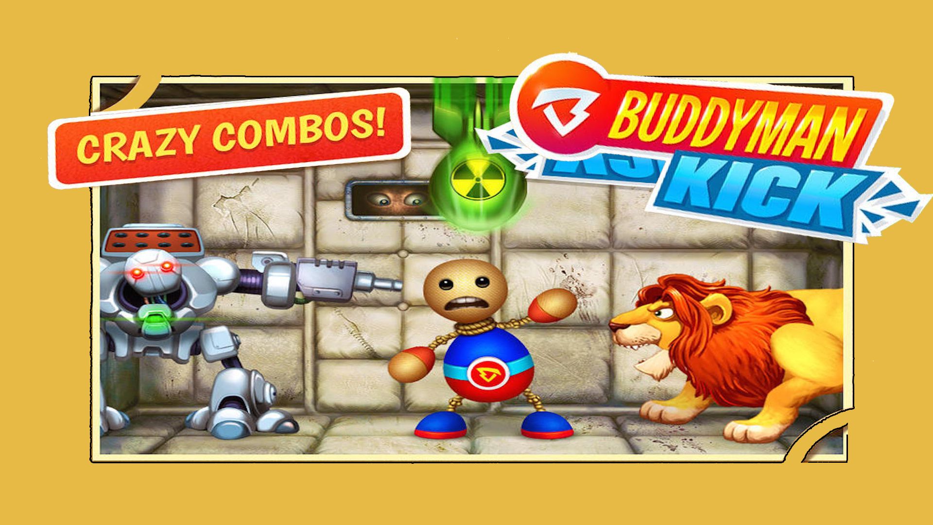 Screenshot of Super Buddyman Kick 2 - The Run Adventure Game