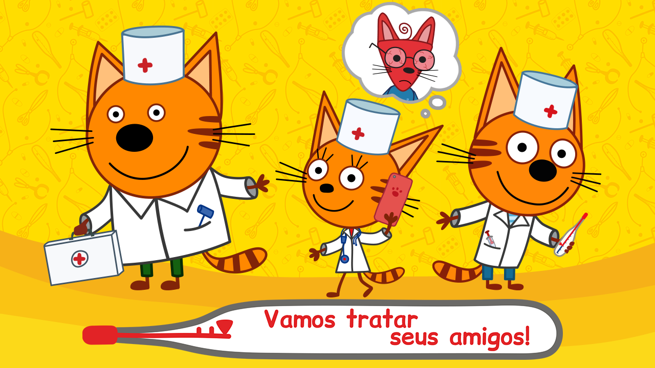 Screenshot 1 of Kid-E-Cats: Jogos de Médico! 1.9.4
