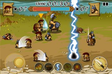 Spartans vs Vikings Game Screenshot