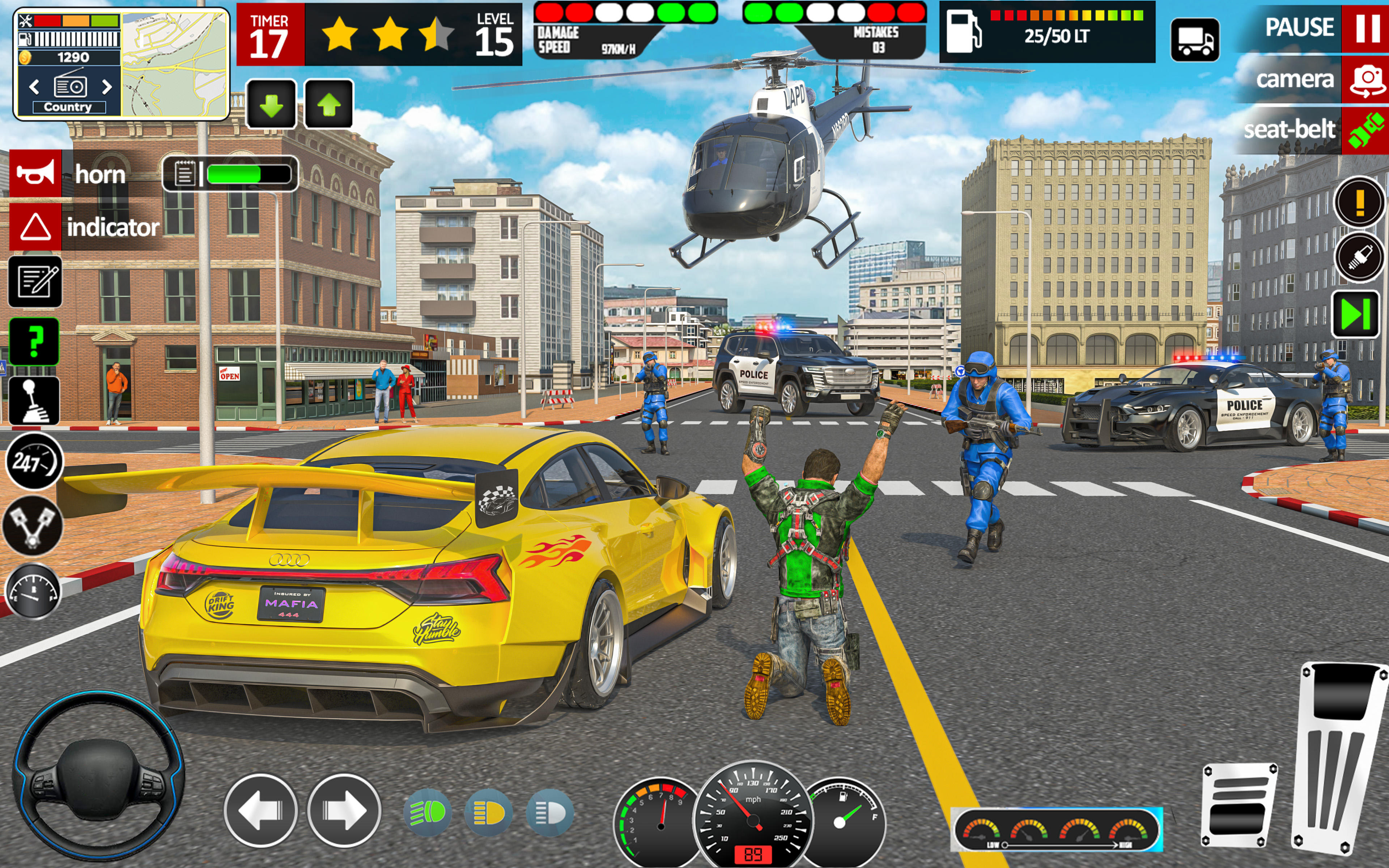 警車警察模擬器遊戲 遊戲截圖