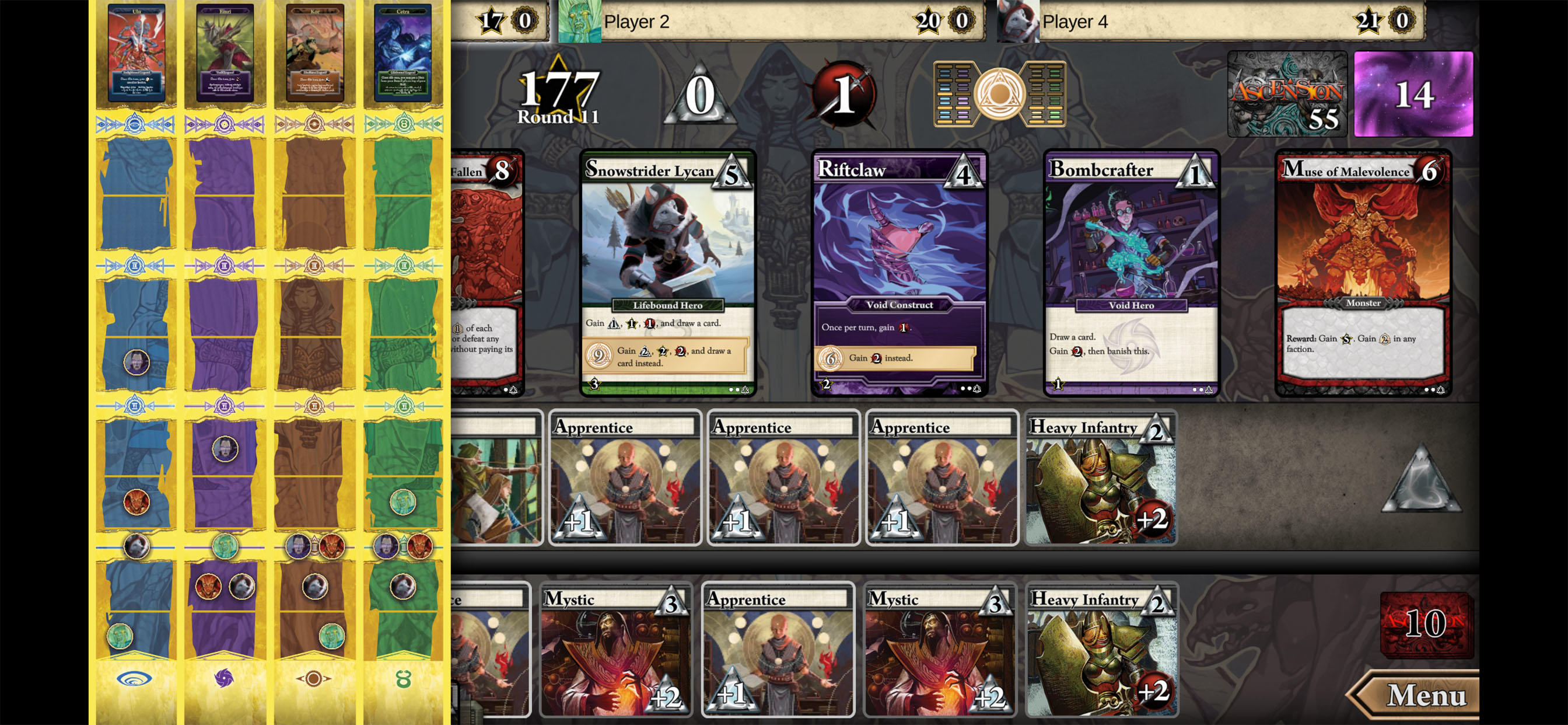 Captura de Tela do Jogo Ascension: Deckbuilding Game