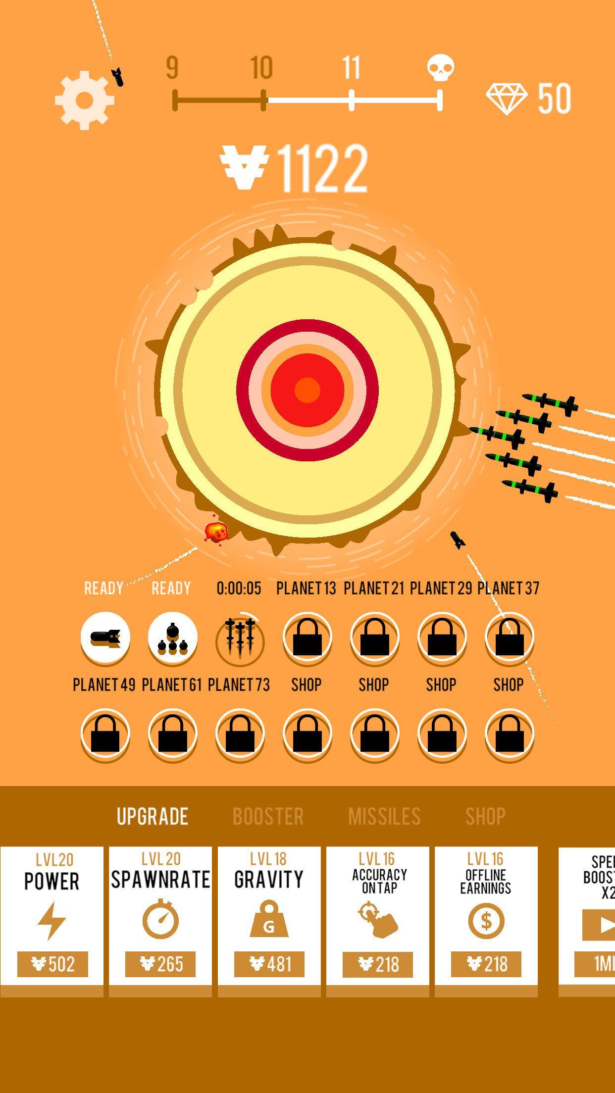 Planet Bomber! ภาพหน้าจอเกม