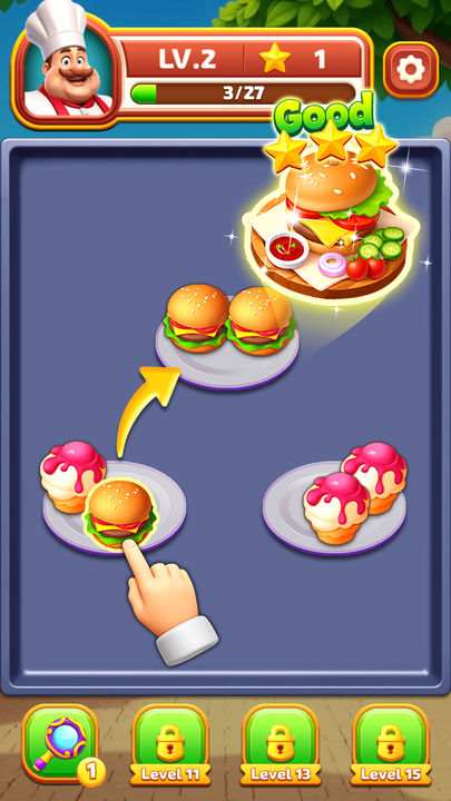 Foodom - Match 3 Puzzle Game Screenshot