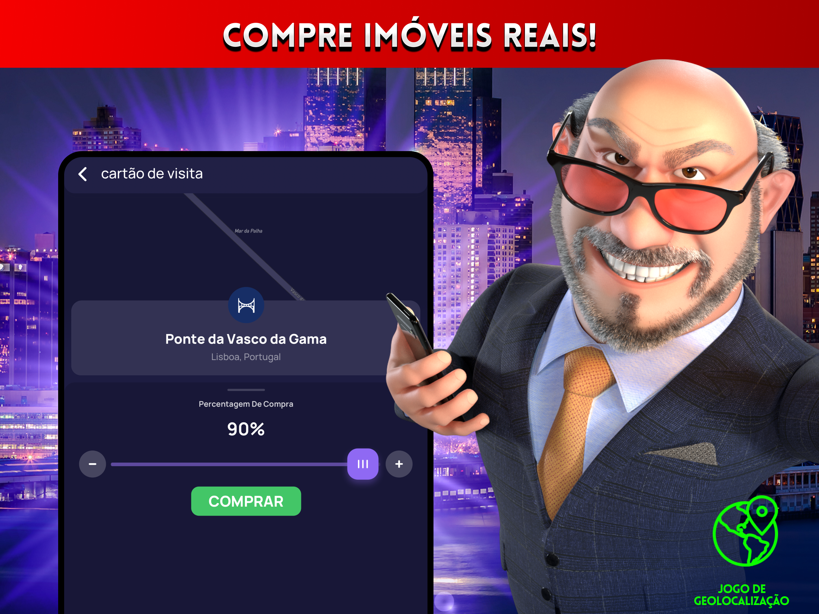 Captura de Tela do Jogo Landlord: Domine o Mundo