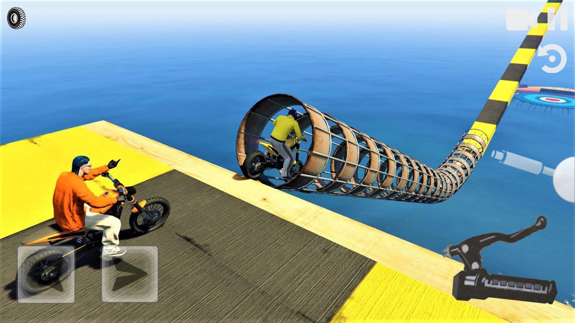 Screenshot of Indian Bikes Simulator 3D