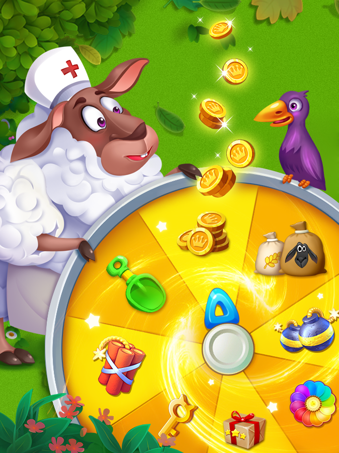 Sweet Fruit Match 3 Game Screenshot