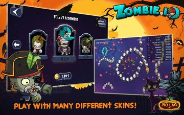 Cuplikan Layar Game Zombie.io: Slither Hunter