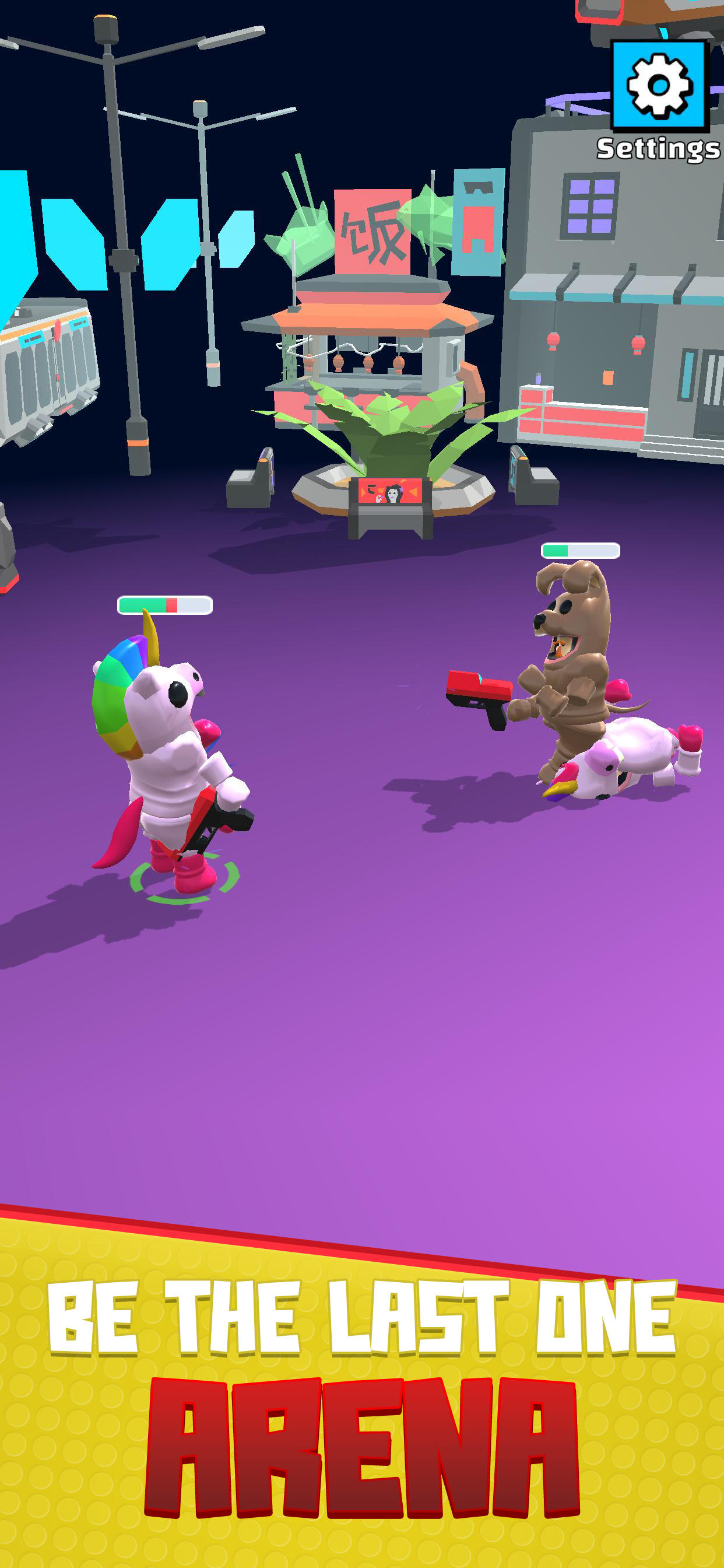 Screenshot of Arena Fighters - Block Battle