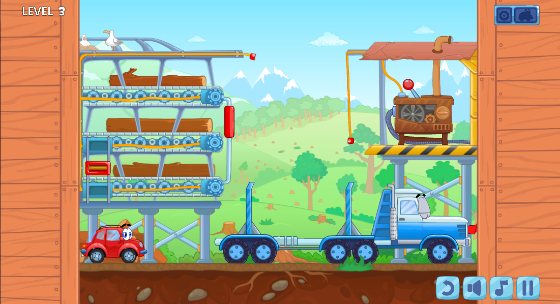 Wheelie 8 - Aliens 게임 스크린샷